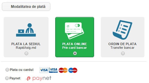 pay methods